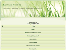 Tablet Screenshot of eastwindwellness.net